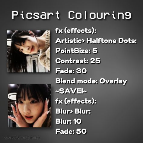 Picsart Picture Edits, Picsart Filter Aesthetic, Picsart Effect Tutorial, Picsart Filter Tutorial, Picsart Coloring Tutorial, Picsart Filter Recipes, Picsart Edits Filter, Editor Username Ideas, Picsart Filter Ideas