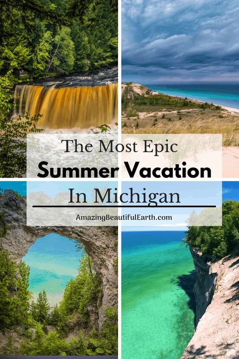 Michigan Lakes, Michigan Beach Vacations, Michigan Summer Vacation, Travel Michigan, Michigan Adventures, Michigan Road Trip, Adventure Ideas, Usa Destinations, Michigan Summer