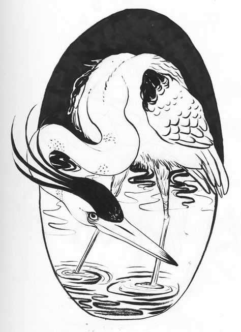 blue heron Egret Tattoo Design, Blue Heron Sketch, Heron Drawing Simple, Grey Heron Tattoo, Blue Heron Drawing, Heron Sketch, Blue Heron Tattoo, Heron Drawing, Heron Logo