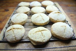 Samhain Baking Recipes, Samhain Cookie Recipes, Samhain Soul Cake Recipe, Soul Cake Recipe, Soul Cakes Recipe Samhain, Kitchen Witch Baking Recipes, Soul Cakes Samhain, Samhain Soul Cakes, Mabon Food