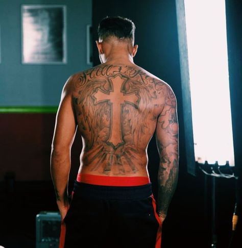 Back Tattoo Men Cross, Cross On Back Tattoo Men, Cross Back Tattoo For Men, Back Cross Tattoo For Men, Cross On Back Tattoo, Back Cross Tattoo, Cross Tattoo On Back, Cross Back Tattoo, Christian Tattoos Men