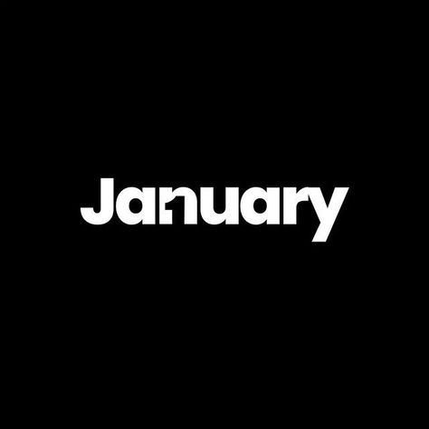 january by Amirul Amrlislam January Typography, Typography Logo Inspiration, Logo Fonts, Name Logo, Typography Logo, Logo Inspiration, Typography Design, Design Ideas, Typography