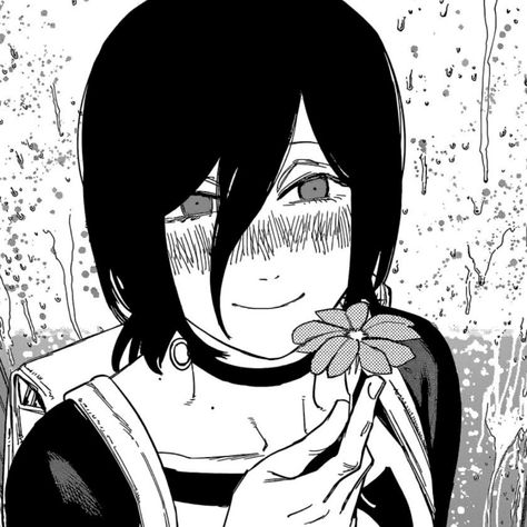 Chainsaw Man Manga Icon, Chainsaw Man Manga, Manga Icon, Chainsaw Man, Chainsaw, Black And White, Anime, White, Black