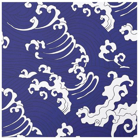 Waves Blue Panel | From a unique collection of antique and modern Wallpaper at https://www.1stdibs.com/furniture/wall-decorations/wallpaper/. Italian Wallpaper, Fabric Covered Walls, Waves Icon, Luxury Bedroom Decor, Blue Panels, Traditional Japanese Art, Modern Wallpaper, Sumi E, Decorative Panels