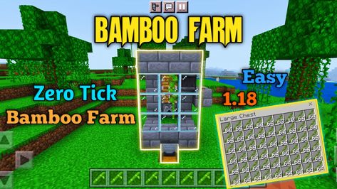 Vikas Brine YT Minecraft Bamboo Farm, Bamboo Farm Minecraft, Bamboo Farm, Farm In Minecraft, Farm Minecraft, Minecraft Farm, Minecraft Ideas, Animal Farm, Please Subscribe