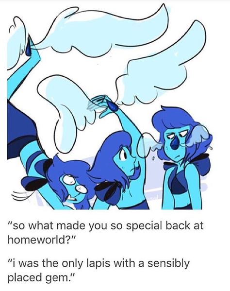 excuse me, mustache lazuli was sensible Gem Placement, Water Wings, That's Hilarious, Steven Uni, Steven Universe Memes, Space Rocks, Steven Universe Funny, Steven Universe Comic, Steven Universe Gem