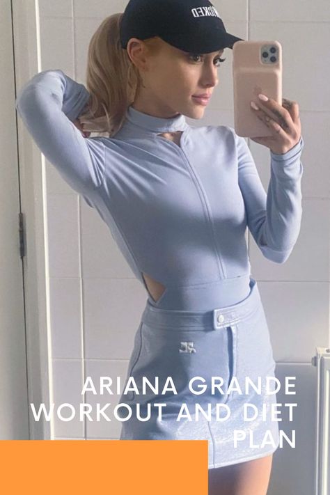 Ariana Grande Workout and Diet Plan ‎#BikiniBody #BurnFat #CelebrityWorkout #CircuitTraining #DietPlan #FlatStomach #TonedBody ‎‎#TonedLegs #WeightLoss #WorkoutRoutine #Yoga Ariana Grande Workout, Angelina Jolie Diet, Ariana Grande Diet, Celebrity Diets Plan, Hard Work Motivation, Workout And Diet Plan, Ariana Grande Body, Celebrity Diets, Boca Raton Florida