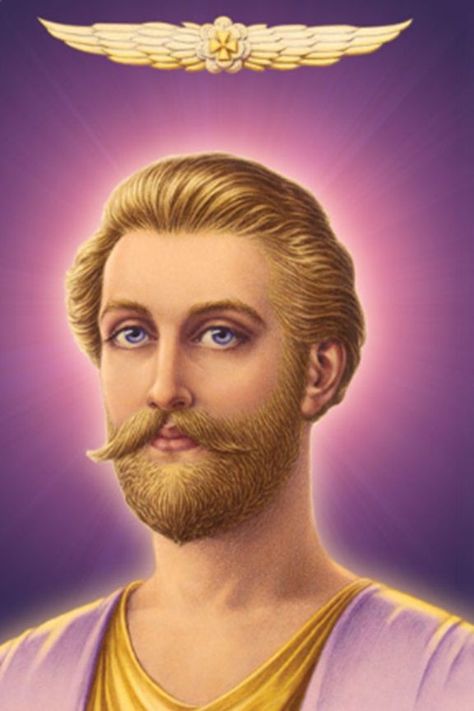 Saint Germain in the violet transmuting flame Elizabeth Clare Prophet, Violet Flame, Ascended Masters, Wall Of Fame, Spiritual Tools, St Germain, Brothers And Sisters, Mystical Art, Secret Society