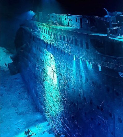 Titanic on Instagram: “#titanic #titanic1912 #titanicedit” Titanic Underwater Pictures, Titanic Real Photos, Titanic Shipwreck, Titanic Wreckage, Titanic Funny, Titanic Ii, Titanic Underwater, Real Titanic, Titanic Wreck