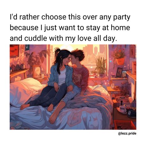 💖 Wlw Cuddle Art, Pride Stuff, I Wan, Lgbt Art, Anime People, Jay, Rainbow, Comics, Memes