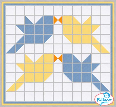 Sunburst Quilt Pattern, Bird Quilt Blocks Free Pattern, Bird Quilt Patterns, Bird Quilt Blocks, Colchas Quilting, Mini Quilt Patterns, Painted Barn Quilts, Barn Quilt Designs, Quilt Square Patterns