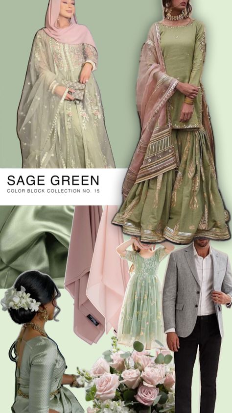 Sage green and pink Green Nikkah Dress, Wedding Guest Fits, Sage Green Fits, Green Nikkah, Sage Green And Pink, Nikkah Dress, Green Fits, Green And Pink, Sage Green