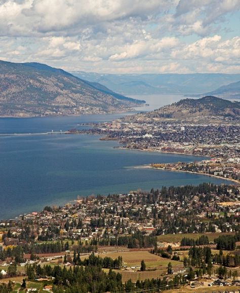 Kelowna, Okanagan Lake and the Valley ~ British Columbia Kelowna Aesthetic, Laser Studio, West Coast Canada, Okanagan Lake, Kelowna British Columbia, Home Exchange, Kelowna Bc, Okanagan Valley, O Canada