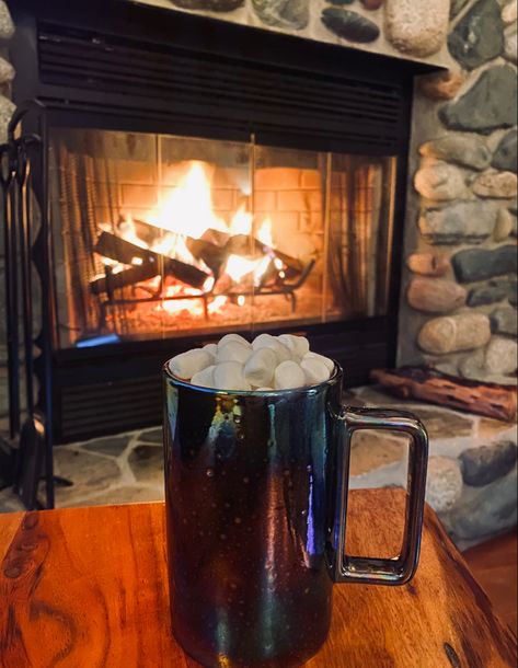 indoor fireplace, indoor stone fireplace inspiration, starbucks mug, oil spill starbucks mug, hot cocoa, hot chocolate with mini marshmellos, winter drinks, warm winter cocktail ideas, baileys and hot chocolate, starbucks cup Baileys And Hot Chocolate, Winter Cocktail Ideas, Hot Chocolate Starbucks, Warm Winter Cocktails, Cocoa Hot Chocolate, Fireplace Indoor, Fireplace Inspiration, Winter Cocktail, Starbucks Mug