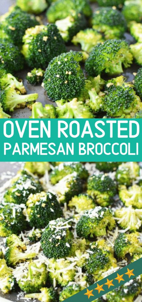 Baked Broccoli Recipe, Oven Roasted Broccoli, Thanksgiving Recipes Side Dishes Veggies, Carrots Roasted, Broccoli With Garlic, Salty Side Dish, Garlic Baked, Roasted Broccoli Recipe, Garlic Roasted Broccoli