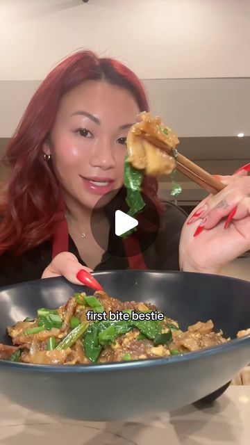 Cassie Yeung on Instagram: "why is it pad see ew and not pad see yum" Pas See Ew Recipe, Beef Pad See Ew Recipe, Cassyeungmoney Recipes, Cassie Yeung Recipes, Cassie Yeung, Pad Kee Mao Recipe, Pad See Ew Recipe, Homemade Takeout, Pad See Ew