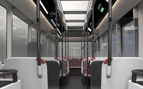 Interior Cabin, Bus Interior, Hospital Architecture, Bus Coach, Mode Of Transport, Futuristic Cars, Transportation Design, Mobile Design, Automotive Design