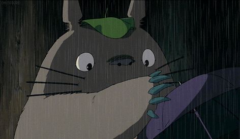 Totoro Gif, Film Sequence, Totoro Movie, Studio Ghibli Movies, Anime Gifs, Studio Ghibli Art, Anime Backgrounds Wallpapers, Ghibli Art, Ghibli Movies