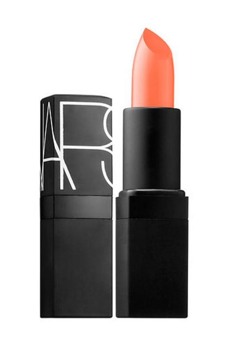 Balance out a bold smoky eye with a neutral pretty peach lipstick. Nyx Lingerie, Nars Lipstick, Coral Lipstick, Sheer Lipstick, Creamy Lipstick, Batons Matte, Nars Makeup, Make Up Looks, Nude Lipstick