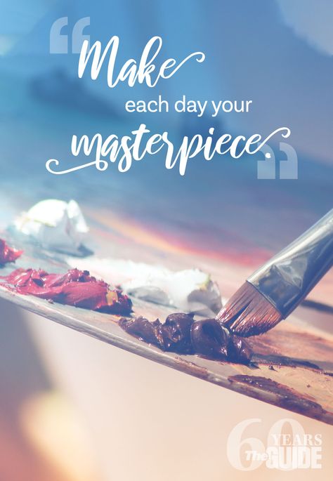 “Make each day your masterpiece.” — John Wooden  #quotes #quotestoliveby #quotesoftheday #quotesdaily #quotesaboutlife #quotestags #quotesandsayings #pinterestquote Make Each Day Your Masterpiece, Masterpiece Quotes, Each Day, Mosaic Glass, Quotes To Live By, Mosaic, Life Quotes, Mural, Inspirational Quotes