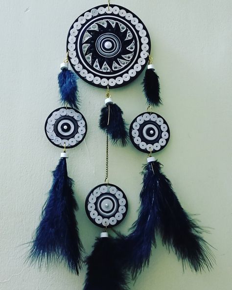 Paper Quilling Dream Catcher, Quilling Decoration, Quilling Arts, Photo Dream, Paper Quilling Jewelry, Paper Quilling Patterns, Mandala Art Therapy, Quilling Jewelry, Quilling Craft