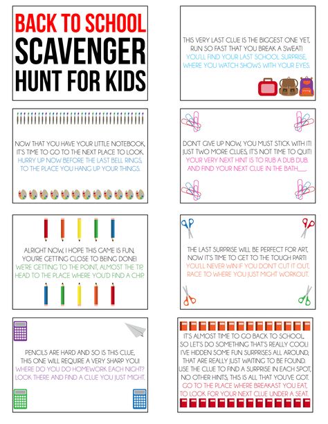 This free printable back to school scavenger hunt makes one of the best back to school activities ever! Love these back to school ideas! School Scavenger Hunt Clues, Back To School Games, Scavenger Hunt Template, Preschool Scavenger Hunt, Classroom Scavenger Hunt, School Scavenger Hunt, Scavenger Hunt Clues, Scavenger Hunt For Kids, Cool School Supplies