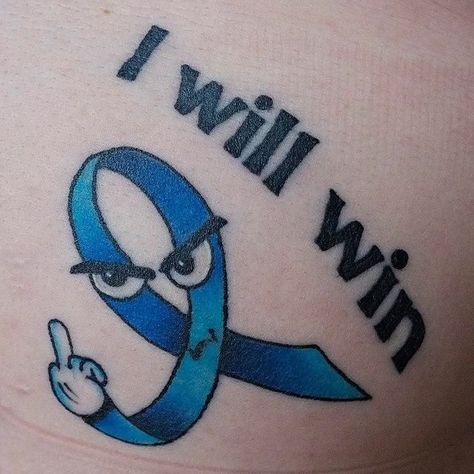 Survivor Tattoo Ideas, Blue Ribbon Tattoo, Ribbons Tattoo, Pink Ribbon Tattoos, Survivor Tattoo, Awareness Tattoo, Ribbon Tattoos, Tattoo Blog, Awareness Ribbons