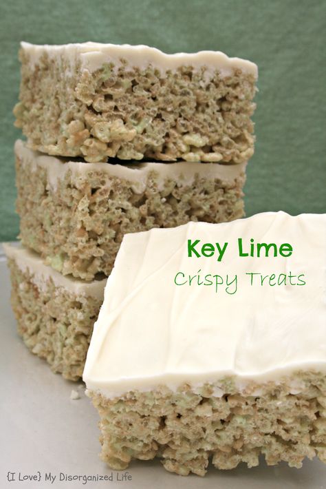 Krispie Treats Recipe, Lime Rice, Rice Crispy Treats, Crispy Treats, Rice Krispie Treats, Rice Krispie, Eat Dessert First, How Sweet Eats, Eat Dessert