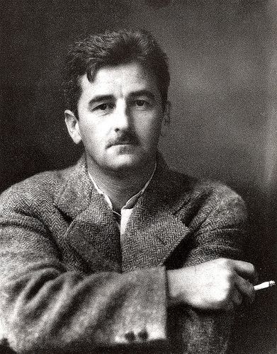 William Faulkner, 1931 | William Faulkner, age 33, modeling … | Flickr William Faulkner, Writers And Poets, American Literature, Book Writer, Famous Authors, Foto Vintage, Favorite Authors, White Photo, Famous Artists