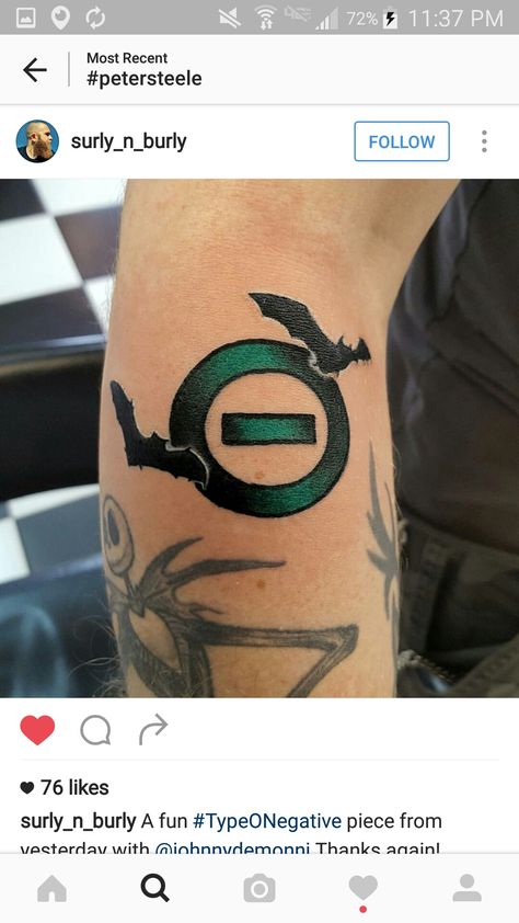 Type O Negative Tattoo Ideas, Type O Negative Tattoo, Negative Tattoo, Wonderland Tattoo, Type O Negative, American Tattoos, Tattoo Font, Sleeves Ideas, Leg Sleeves