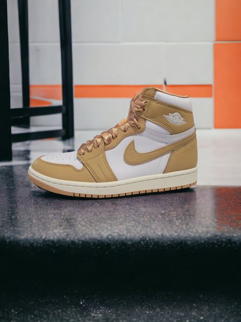 Air Jordan 1 Retro High OG Womens - Praline Jordan 1 Praline, Ribbon Laces, Don't Sleep, Air Jordan 1 Retro High Og, Air Jordan 1 Retro High, Air Jordan 1 Retro, Jordan 1 Retro High, Jordan 1 Retro, Air Jordan 1