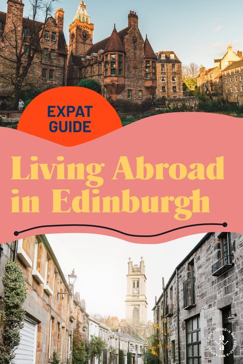 Dream of moving to the UK? See what it's like living in Scotland's capital city, Edingburgh. This is all you need to know about moving to Edinburgh from best neighborhoods, visas, jobs, and settling in. Living In The Uk, Moving To The Uk, Work Abroad, European Vacation, Edinburgh Scotland, Living Abroad, Life Tips, Work Life, Capital City