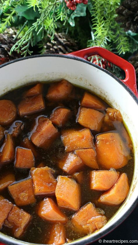 Bourbon Candied Yams | I Heart Recipes Homestyle Recipes, Baked Candied Yams, Candied Yams Recipe, I Heart Recipes, Southern Cooking Recipes, Candied Yams, Yams Recipe, Candy Yams, Heart Recipes