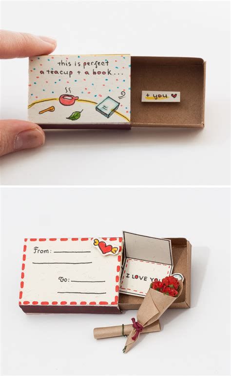 how to decoupage matchboxes at DuckDuckGo Matchbox Crafts, Anniversaire Diy, 카드 디자인, Cadeau Diy, Easy Diy Gifts, Origami Crafts Diy, Kraf Diy, Diy Valentines Gifts, Birthday Cards Diy