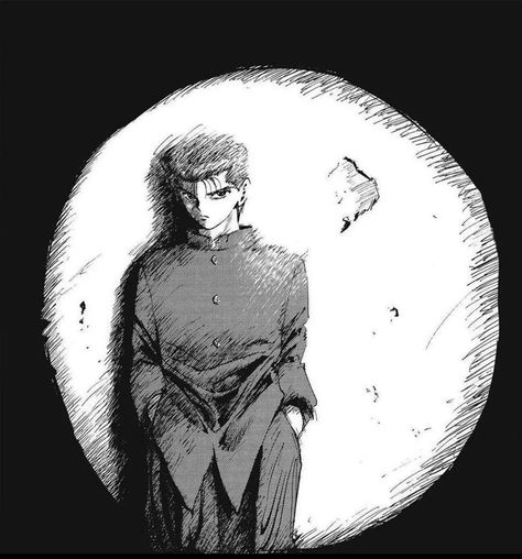 Yuyu Hakusho Manga, Yu Yu Hakusho Manga, Yusuke Urameshi, Yu Yu Hakusho Anime, Sick Tattoo, Creepy Photos, Artwork Wallpaper, Yu Yu Hakusho, Shonen Jump