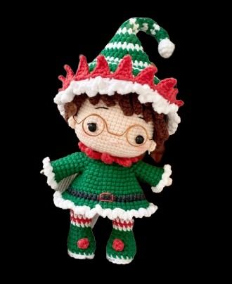 Amigurumi Elf Boy Free Crochet Pattern Elf On The Shelf Crochet Pattern Free, Crochet Elf On The Shelf Clothes Pattern Free, Free Crochet Pattern For Elf On The Shelf, Amigurumi Elf Free Pattern, Elf Crochet Pattern, Christmas Elf Amigurumi Free Pattern, Boy Crochet Patterns, Stitch Head, Amigurumi Elephant