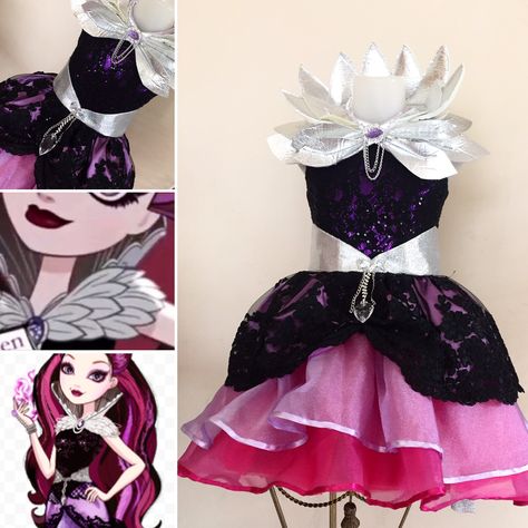 Raven Queen Raven Queen Cosplay, Monster High Makeup, 11 Birthday, Raven Queen, Cosplay Tips, 11th Birthday, Ever After High, Ever After, Monster High