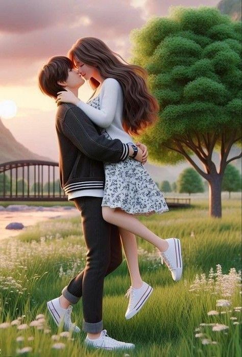 Couple 3d Wallpaper, 3d Couples Images, Couple Animation Photo, စုံတွဲပုံများ People Photos, စုံတွဲပုံများ Anime, 3d Cartoon Couple Images, 3d Couple Image, Love 3d Wallpaper, Cartoon Couple Images