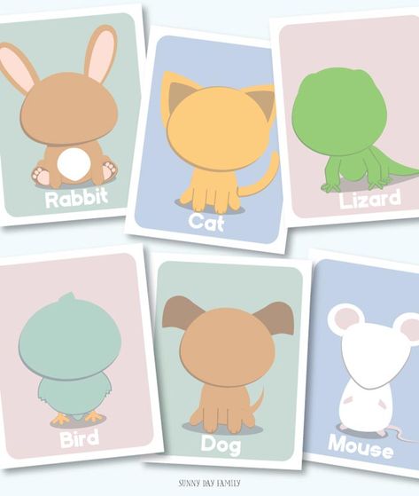 Make a Pet Art Activity with 6 Free Printable Templates | Sunny Day Family Make A Pet Craft, Build A Pet Craft, Family And Pets Preschool Crafts, Pet Art For Preschool, Pet Shop Activities For Preschoolers, Pet Day Activities For Kids, Pets Crafts For Preschoolers, Pet Themed Crafts Preschool, Pet Theme Preschool Activities Free Printable