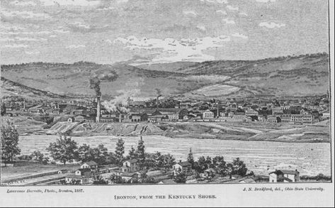 How Ironton Looked Fifty Years Ago (1904) – Ironton – The Lawrence Register Ironton Ohio, Lawrence County, Famous Sculptures, Ohio History, Jackson County, River Bank, New Town, Modern City, Best Sites