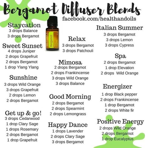 Bergamot Essential Oil Recipes With Bergamot, Bergamot Diffuser Blend, Bergamot Essential Oil Uses, Sandalwood Bergamot Blend, Essential Oils For Beginners, Doterra Bergamot, Doterra Blends, Doterra Diffuser, Doterra Diffuser Blends