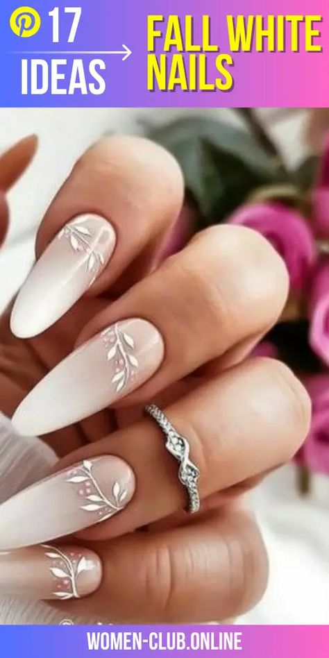 Milky Way: Fall White Nails 2023 - Creamy Nail Colors and Designs Milky White Nails Wedding, Fall White Nails, White Nails 2023, Trip Nails, Nail Colors And Designs, Matte White Nails, White Lace Nails, Sophisticated Manicure, Milky Nails