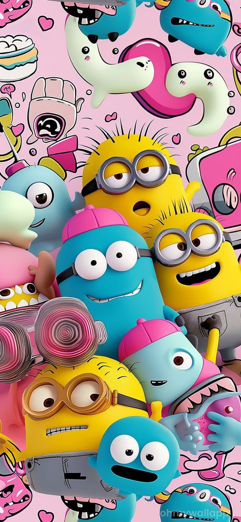 Pink Thing, Free Android Wallpaper, Iphone Wallpaper Lights, Jelly Wallpaper, Android Wallpaper Art, Wallpaper Themes, Minions Wallpaper, Whatsapp Wallpaper Cute, Iphone Wallpaper Stills