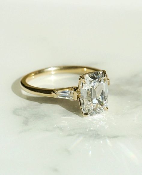 Frank Darling, Edward Iii, Cute Engagement Rings, Old Mine Cut Diamond, Cushion Engagement Ring, Cushion Cut Ring, Cushion Diamond, Engagement Ring Cuts, Antique Diamond