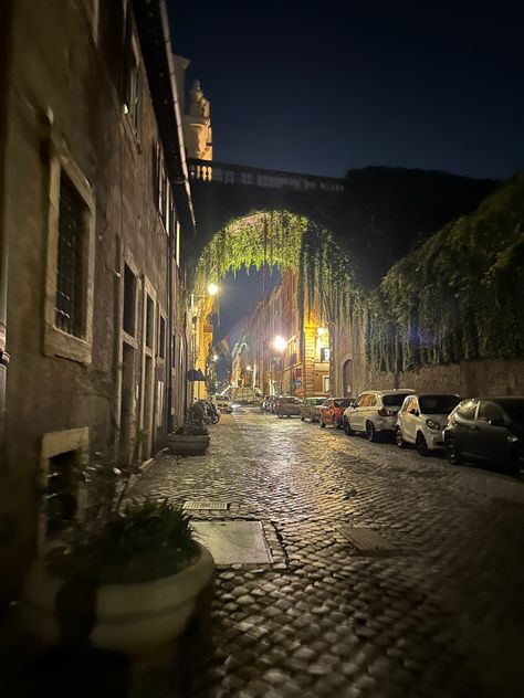 #Rome #Italy #ethereal #beauty #blackplague #night Dark Italy Aesthetic, Italy At Night Aesthetic, Italy At Night, Rome At Night, Human Spine, The Grim Reaper, City Vibes, The Plague, Italy Aesthetic