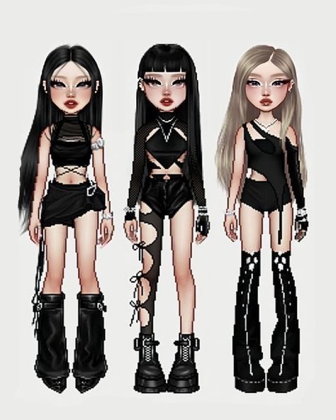 Blackpink Inspired Outfits Concert, Blackpink Performance Outfits, Blackpink Outfits Concert, Blackpink Stage Outfits, Gamer Outfit, Dance Style Outfits, Korean Outfits Kpop, Plant Styling, Kpop Concert Outfit