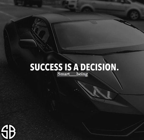 Success is a decision. You can choose not to be successful by not going to school or not taking opportunities. It’s all up to you how successful you are. Rich Quotes, Millionaire Mindset Quotes, Luxury Quotes, Quotes Money, Business Woman Quotes, Goals Quotes, Team Inspiration, Hustle Quotes, Millionaire Quotes