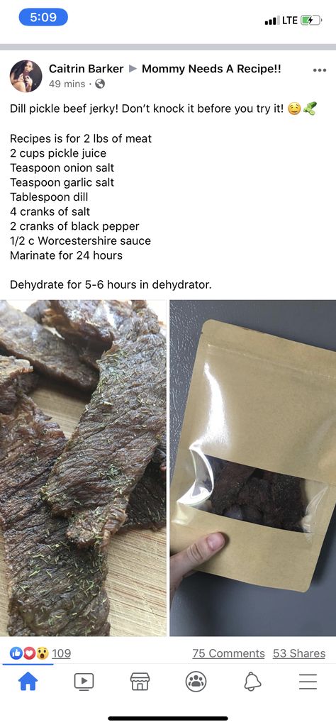 Bradley Smoker Recipes, Jerky Marinade Recipes, Jerky Recipes Dehydrator, Jerkey Recipes, Jerky Marinade, Beef Jerky Recipe, Nice To Meat You, Food Dehydration, Jerky Recipe