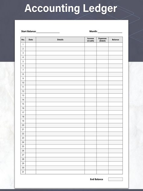 Printable Accounting Ledger General Ledger Sheet, Money Tracker and Expense Tracker, Ideal for Small Business coverplanner #languageplanner #dailymealplanner #plannerlistsideas🔍. How To Keep Track Of Your Small Business, Accounting Ledger Printable, Ledger Sheets Printable, Bookkeeping Templates Free Printable, Small Business Bookkeeping Templates, Accounting Templates, Organize Bills, Small Business Printables, Business Expense Tracker