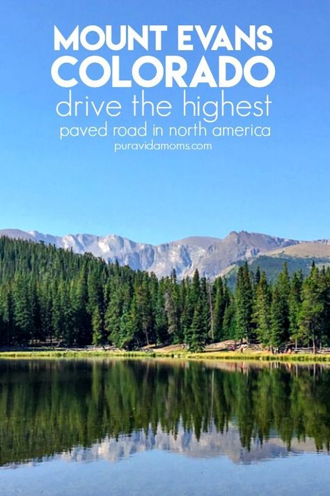 Drive the highest road in North America- Mount Evans Scenic Byway in Colorado. Denver day trip, Colorado road trip, things to do with kids, bucket list, Travel Denver, Kids Bucket List, Denver Activities, Costa Rica With Kids, Road Trip To Colorado, Colorado Denver, Colorado Summer, Mountain Travel, Colorado Travel